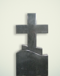 Фото памятника Крест с волной 110 см
